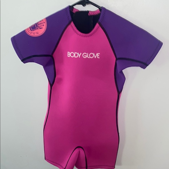 Body Glove Kid’s shorty wet suit - Pink and Purple - Picture 1 of 6